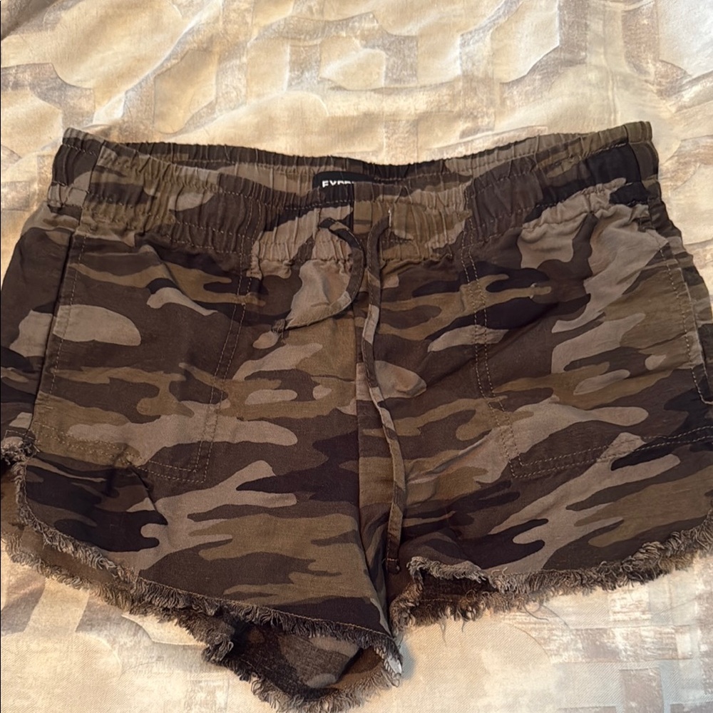 Camo Print Women's Shorts